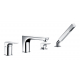 Смеситель на борт ванны WASSERKRAFT Salm 2755 хром