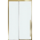 Душевая дверь в нишу VECONI Premium Trento PTD-30G 150x200 стекло прозрачное, профиль золотой
