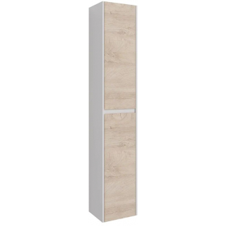 Шкаф-пенал LEMARK Combi 35, дуб кантри/белый глянец