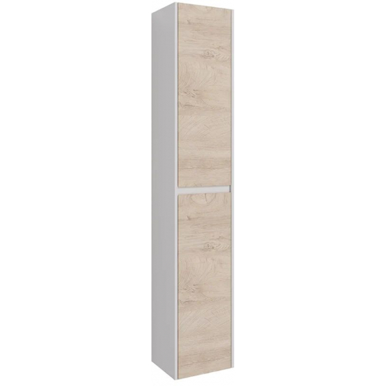 Шкаф-пенал LEMARK Combi 35, дуб кантри/белый глянец
