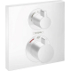 Термостатический смеситель встраиваемый HANSGROHE Ecostat Square 15714700, С ВНУТРЕННЕЙ ЧАСТЬЮ белый