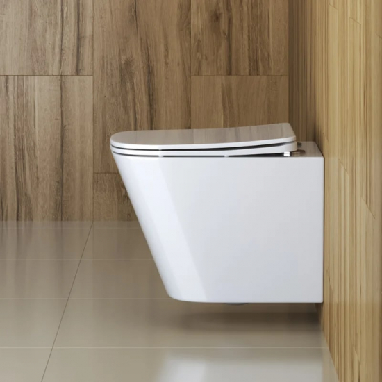 Унитаз подвесной BELBAGNO Due BB3103CHR/SC