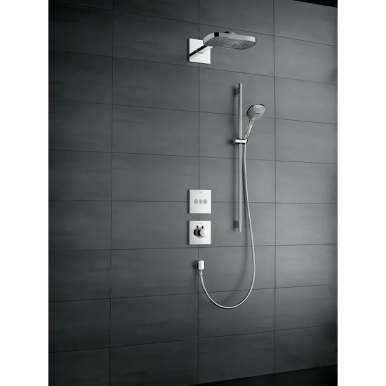 Термостатический смеситель встраиваемый HANSGROHE ShowerSelect Highfow 15760000 для душа, хром