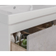 Тумба для комплекта LEMARK Combi 125, 4 ящика, бетон, под раковину Гармония 125