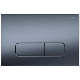 Кнопка для инсталляции AQUATEK PNS-0000009 (002C-1Q) оружейная сталь, пневматическая