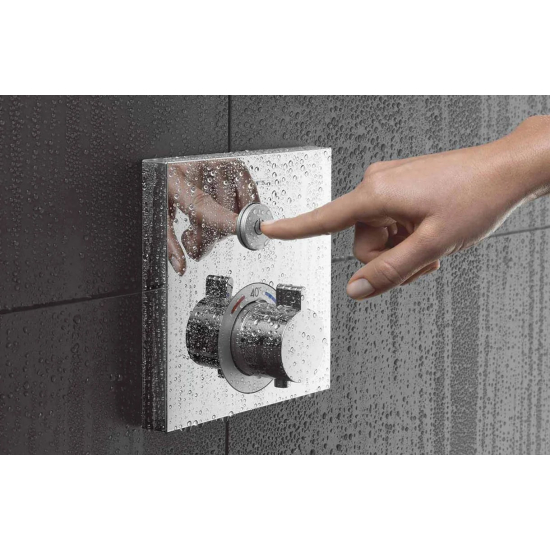 Термостатический смеситель встраиваемый HANSGROHE ShowerSelect 15762000 для душа, хром