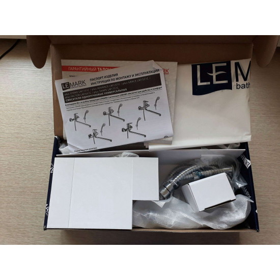 Смеситель для ванны LEMARK Plus Grace LM1551C хром
