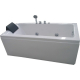 Акриловая ванна  APPOLLO TS-9012 170x75x60 с сифоном и подголовником