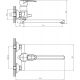 Смеситель для ванны DECOROOM DR70043 хром