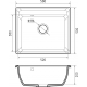 Мойка для кухни GRANFEST Vertex 580 580х500 мм, кашемир