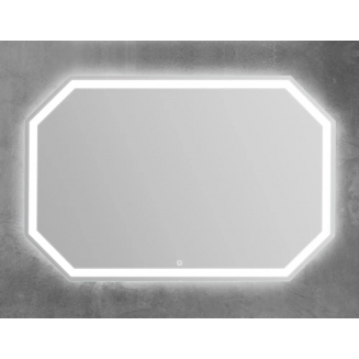 Зеркало BELBAGNO SPC-OTT-1200-800-LED-TCH с подсветкой, сенсорным выключателем