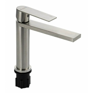 Смеситель для раковины MAGNUS 9148 из нержавеющей стали, сатин