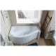 Акриловая ванна AQUANET Palma 00205737 L 170x100 см, угловая, с каркасом, асимметричная