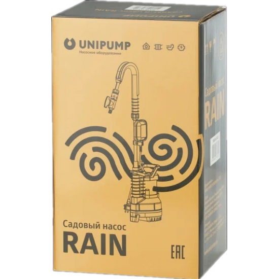 Дренажный насос UNIPUMP RAIN Q250 для чистой и грязной воды