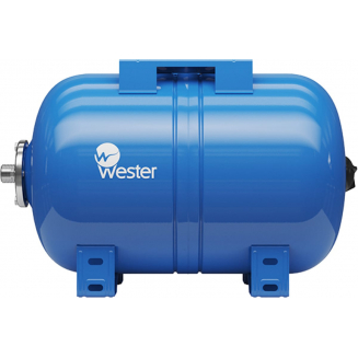 Гидроаккумулятор WESTER WAO 24 литра, горизонтальный 10 бар