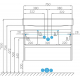 Тумба с раковиной АКВАТОН Нортон 100, подвесная, белый глянец