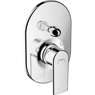 Встраиваемый смеситель для душа и ванны HANSGROHE Vernis Shape 71458000, С ВНУТРЕННЕЙ ЧАСТЬЮ, хром
