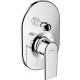 Встраиваемый смеситель для душа и ванны HANSGROHE Vernis Shape 71458000, С ВНУТРЕННЕЙ ЧАСТЬЮ, хром