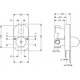 Встраиваемый смеситель для душа и ванны HANSGROHE Vernis Shape 71458000, С ВНУТРЕННЕЙ ЧАСТЬЮ, хром