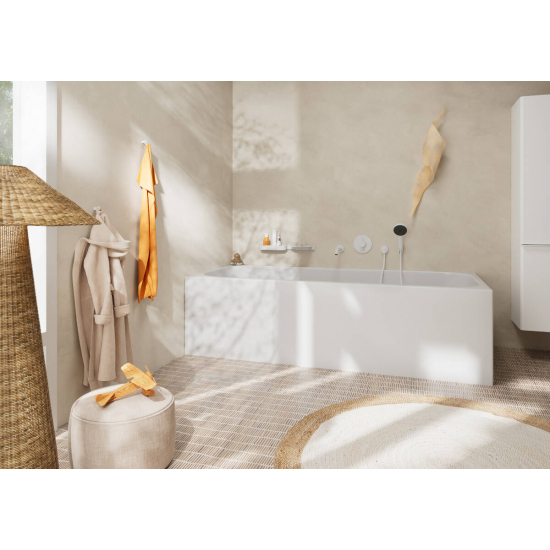 Лейка для душа HANSGROHE Pulsify Relaxation 105 3jet 24110700 матовый белый
