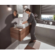 Лейка для душа HANSGROHE Pulsify Relaxation 105 3jet 24110700 матовый белый