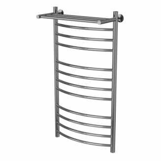 Полотенцесушитель водяной MIXLINE Capella 100х50 г2 1/2'' лесенка, 11 перекладин, полка