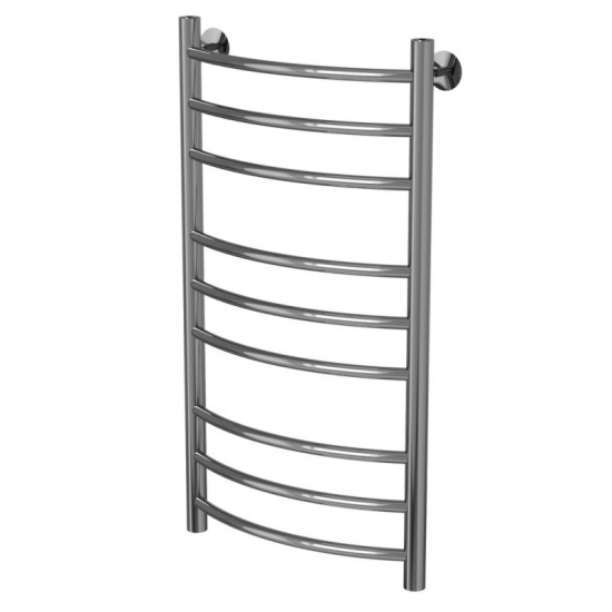 Полотенцесушитель водяной MIXLINE Capella 80х40 Г2 1/2'' лесенка, 9 перекладин