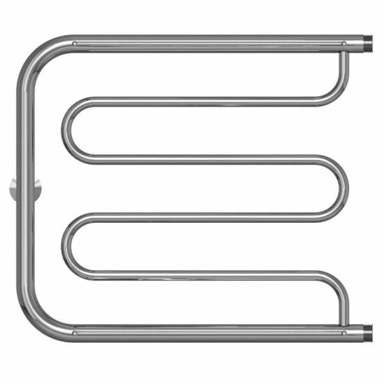 Полотенцесушитель водяной MIXLINE Simple PM 50х60 1'' полка