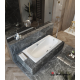 Ванна чугунная GOLDMAN Art АТ18085 без опоры 180x85 см, с отверстиями для ручек