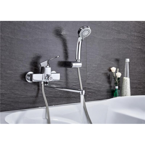 Смеситель для ванны LEDEME H54 L2254 хром