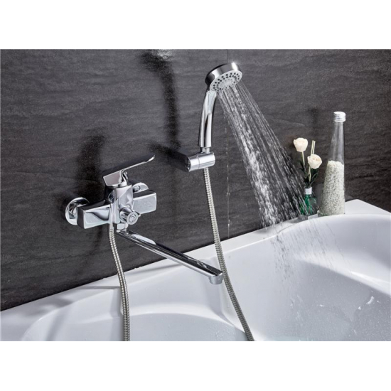 Смеситель для ванны LEDEME H54 L2254 хром