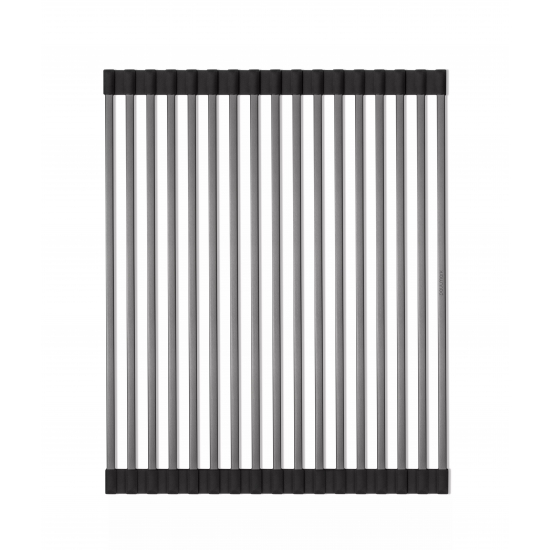 Мойка для кухни PAULMARK Next-Pro 54 UNI 540х450x1,2 мм, с ролл-матом, воронёная сталь