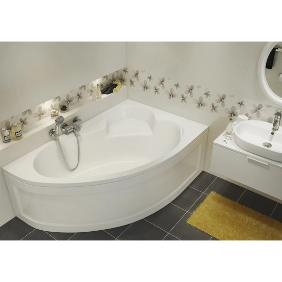 Акриловая ванна CERSANIT Kaliope WA-KALIOPE*153-R без опоры 153x100 см, угловая, асимметричная