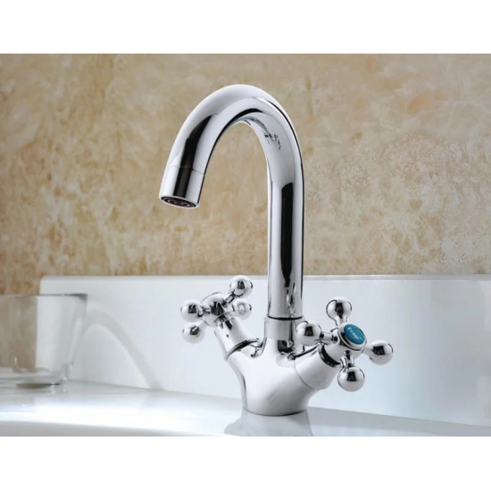 Смеситель для раковины FRAP H19 F1319 хром