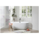 Акриловая ванна AQUANET Delight 208600 170x80 см, отдельностоящая, овальная, со сливом-переливом