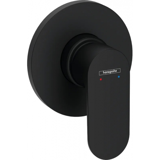 Встраиваемый смеситель для душа и ванны HANSGROHE Rebris S 72648670 С ВНУТРЕННЕЙ ЧАСТЬЮ, чёрный