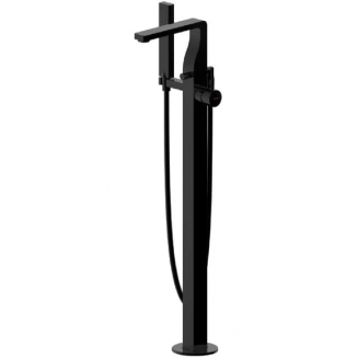 Смеситель для ванны напольный BRAVAT Arc F66061K-B3-ENG матовый чёрный 
