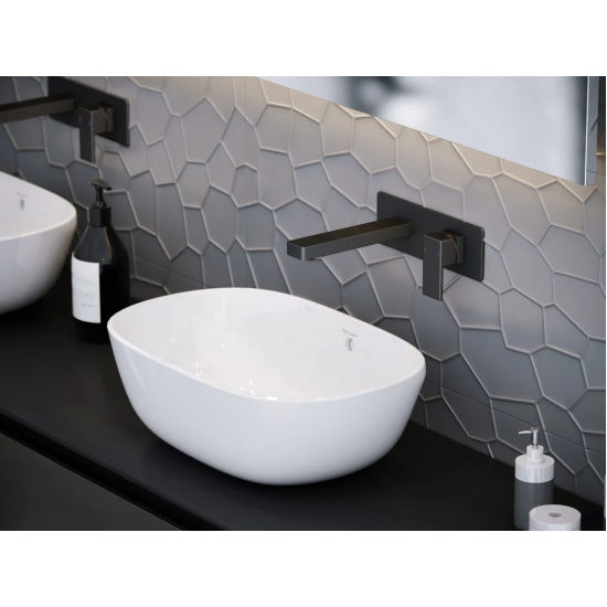 Смеситель для раковины TIMO Selene 2071/03SM С ВНУТРЕННЕЙ ЧАСТЬЮ чёрный