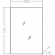 Зеркало-шкаф САНТА Стандарт 50 фацет
