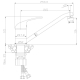 Смеситель для кухни ROSSINKA Y40-21U