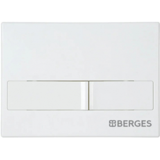 Кнопка для инсталляции BERGES NOVUM L1 белая