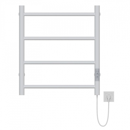 Полотенцесушитель электрический MIXLINE Vega 60x50 201 Вт, белый