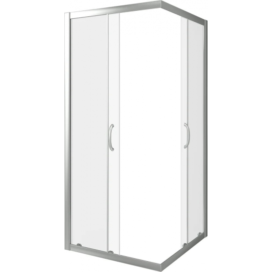 Душевой уголок BAS Good Door Infinity CR-80-C-CH 80x80x185 стекло прозрачное, профиль хром