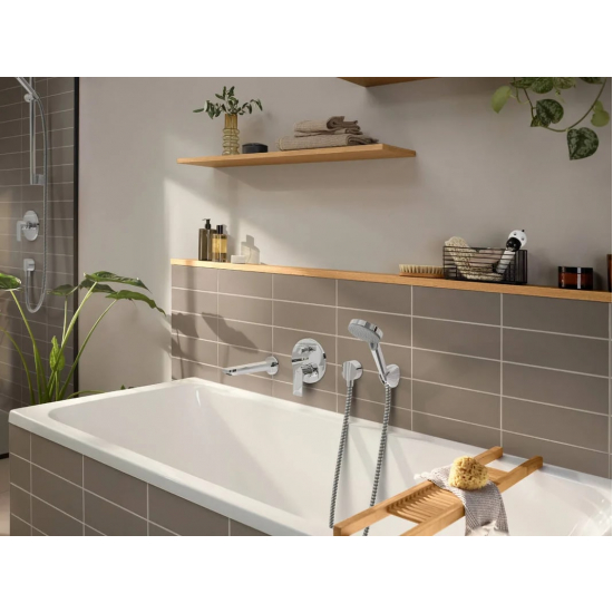 Встраиваемый смеситель для душа и ванны HANSGROHE Rebris E 72468000 хром