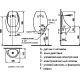 Писсуар JIKA Domino 4110.1 подвесной, с сенсорным управлением