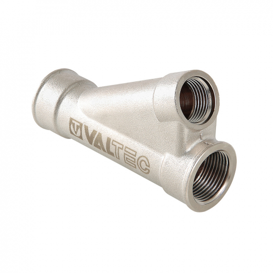 Тройник резьбовой косой VALTEC 3/4" x 1/2" вн.-вн.-вн. 20-15 мм VTr.136.N.0504