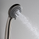 Лейка для душа WASSERKRAFT Wern A120 хром матовый, 3 режима