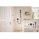 Встраиваемый смеситель для душа и ванны HANSGROHE Rebris S 72667670 чёрный матовый