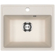 Мойка для кухни MIXLINE Ультра ML-GMU03 490х420 мм, белый