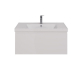 Тумба для комплекта LEMARK Veon Mini 90 подвесная, 1 ящик, белая, под раковину Грейс 90